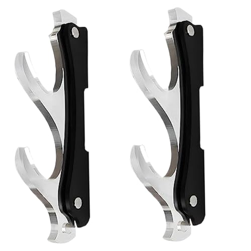 Jorzer Sword Wall Mount, Acrylic Sword Stand with Mounting Hardware, Black Katana Stand, Decorative Holder for Display & Storage 1 Pair.