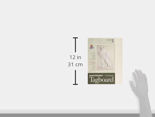 Pacon 5212 Tagboard, Papier, Weiss/opulenter Garten, 9 x 12, 100 stück