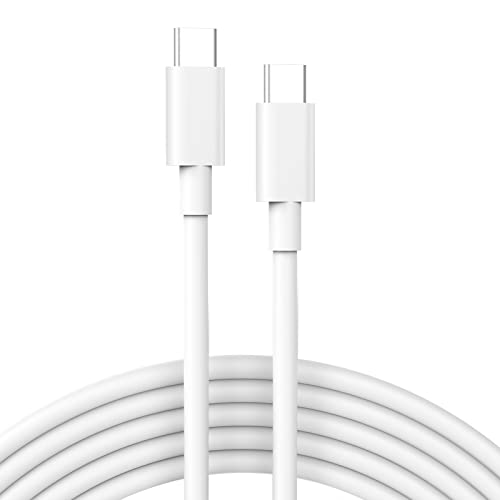 Image of IFEART 10ft USB C to USB C Cable for iPad Pro 13 /12.9 /11 inch, Air 5 /4, Mini 6, MacBook Air /Pro Charger, iPhone 17 /16 /15 Pro Max, Pixel, USBC Type C Fast Charging Cord
