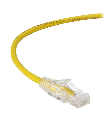 Black Box Slim-Net CAT6a �p�b�` UTP �l�b�g���[�N�P�[�u��
