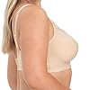 Miss Mary of Sweden - Broderie Anglaise, Non Wired Bras for Women, Everyday Bras, Comfortable Cotton, Supportive Full Coverage 44D Beige #1