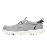 HEYDUDE Wally Golf Essentials - Monument Grey/White