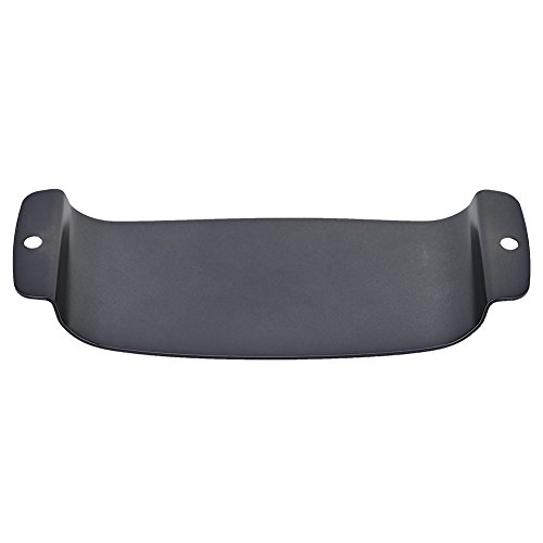 Alloy Bass Guitar Pickup Cover,129 * 48.8 * 19mm Alloy Pickup Cover Protector Replacement Part for Bass Guitar (Black)