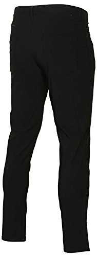 English Laundry Men's Slim Fit Stretch Flat Front Pants-Black-34 X 304