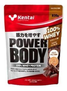 (トレーニングで筋力向上を志す方へ)パワーボディ100%ホエイプロテイン ミルクチョコ 350g