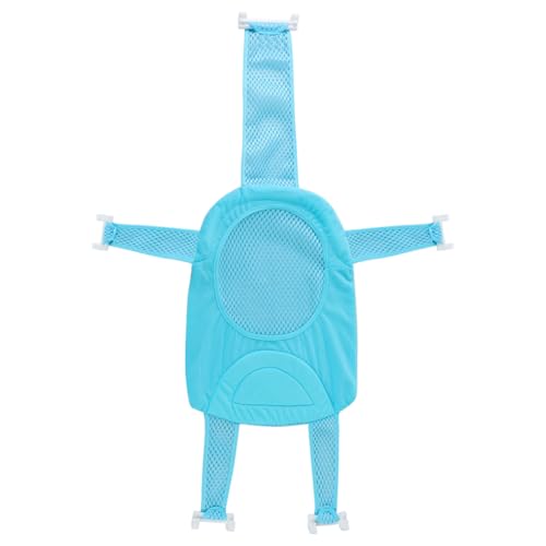 Image of Baby Bath Seat Support Net Soft Baby Bathtub Pad Newborn Bath Cushion Breathable Infant Bathing Support Mat Shower Pad for 0-18 Months