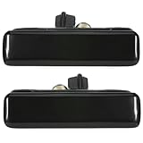 LUJUNTEC Exterior Door Handles,Front Driver Left Passenger Right Side,Replacement for 1992-2005 for Chevrolet for Astro,2pcs Balck Handles Replace