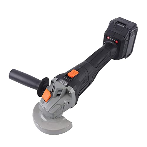 Winkelschleifer, 8000 U/min Akku-Elektro-Winkelschleifer mit Akku und Ladegerät zum Schneiden und Polieren von Metall, Holz, Kunststoff