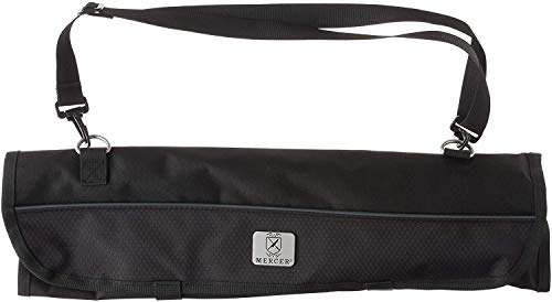 Image of Mercer Culinary Genesis 7-Piece Forged Knife Roll Set
