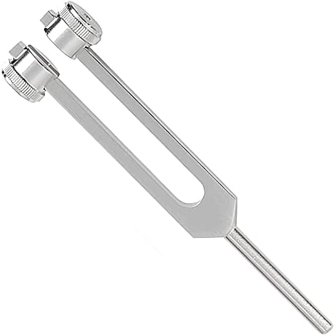 DEXSUR Medical Grade Aluminum Alloy Sensory Tuning Fork Activator For Healing, Therapy Non Magnetic, One Each of C 256 Tuning Fork Cover