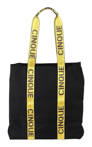 Cinque Corvi Shopper Black le grand cabas idéal pour vos journées actives