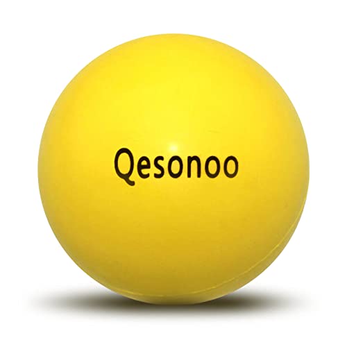 Qesonoo Dog Balls Indestructible,Solid Rubber Bouncy for Dogs Aggressive Chewers