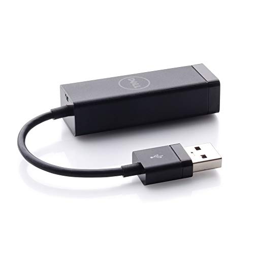 Dell USB 3.0 zu Ethernet PXE Boot, Adapter, ( Ihnen fehlt ein Ethernet Port? Und Sie haben ein USB Port?, Plug & Play) Schwarz