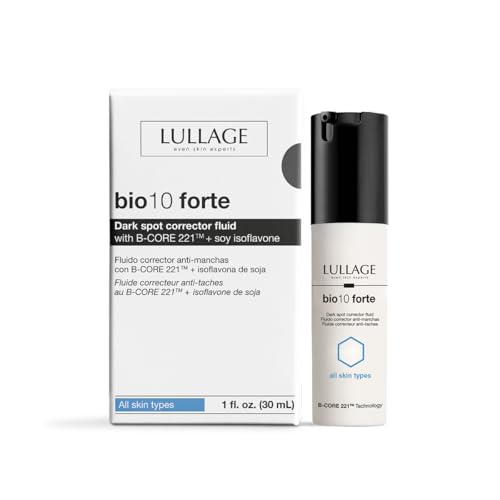 LULLAGE, Bio 10 Forte Crème anti-taches intense pour tous les types de peau, dépigmentation du visage, traitement des taches brunes du visage, 30 ml