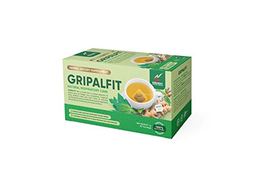 GRIPALFIT Natural Mix | 30 Tea Bags | Naturally Aids in Soothing the Throat and Seasonal Respiratory Discomfort - 3 Pack - Image 3