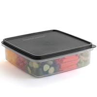 Vorratsbehälter aus Kunststoff mit Deckel - 3L Cupcake Carrier - Auslaufsicher Keksbehälter Luftdicht - BPA-freier Kunststoffbehälter mit Deckel für Lebensmittelaufbewahrung, Mahlzeitvorbereitung,