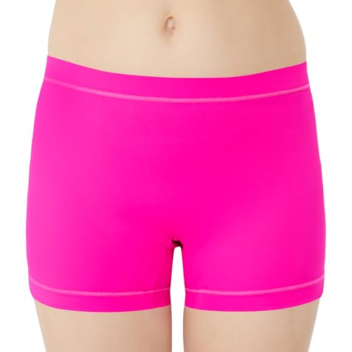 QBK Toddler Girls Swim Shorts 2T-14 Boyshort Swimsuit UPF 50+ Quick Dry Rash Guard Swim Bottoms