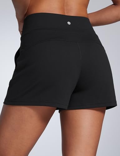 CRZ YOGA Butterbreeze Workout Shorts for Women Linerless High Waisted for Casual Athletic Gym Yoga with Pockets2