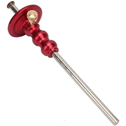 Wheel Marking Gauge - Wood Scribe Mortise Gauge Tool Woodworking Wheel Marking Red Cover