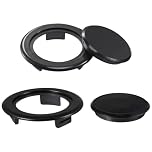 2 Set Parasol Hole Rings Plastic Patio Umbrella Table Ring Standard Size Umbrella Hole Plug for Outdoor Terrace Table
