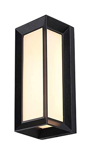 Lampe extérieure étanche LED 8W pour décoration murale de jardin et balcon