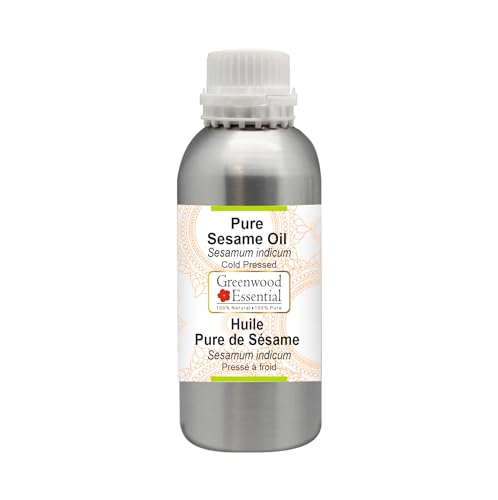 Huile de sésame pure pressée à froid de qualité supérieure flacon de 1250 ml