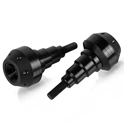 OXLLONE Motorrad Rahmen Crash Pads Motorgehäuse Sliders Protektor für MT07 2015-2021 FZ1 FZ6 FZ8 Tracer 900 GT MT09 MT 09 2015-2020-Schwarz