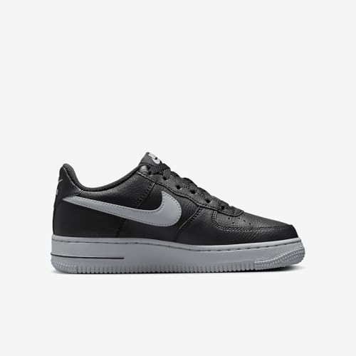AIR FORCE 1 (GS) "BLACK/WOLF GREY"3
