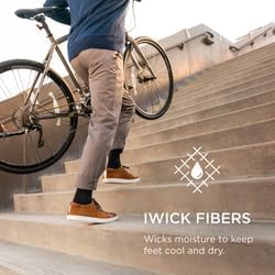 Feetures Everyday Ultra Light Cushion Crew Sock for Men - Moisture-Wicking Socks - Image 5