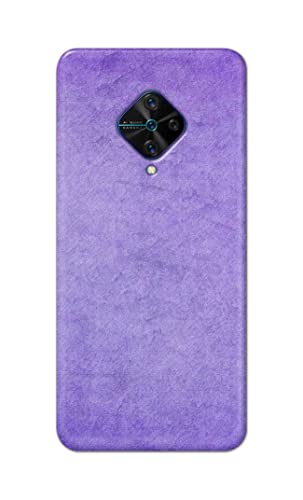 Image of Plain Purple Hard Back Case Cover for Vivo S1 Pro Back Cover -(J5) VNS2226