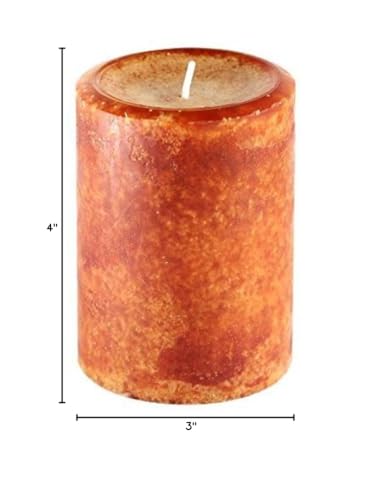 Jeco CPZ-34RLOL Inc. 4 Inch Scented Pillar Candle thumb #1