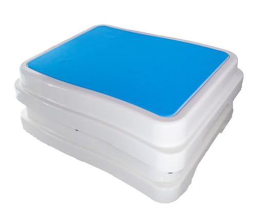 Portable Bathroom Bathtub Support Step - Stackable & Extendable Slip Resistant Safety Shower Platform for Bathroom Safety Aid for Handicap (Regular, 1, Count)