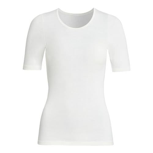 Susa Damen Angora Spenzer S8010810 Thermounterwäsche - Oberteil, Weiß (Wollweiß S122), L EU