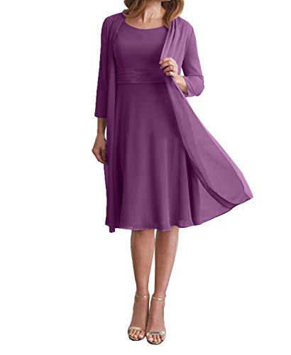 La_Marie Braut Violett Elegant Abendkleider Brautmutterkleider Festlich...