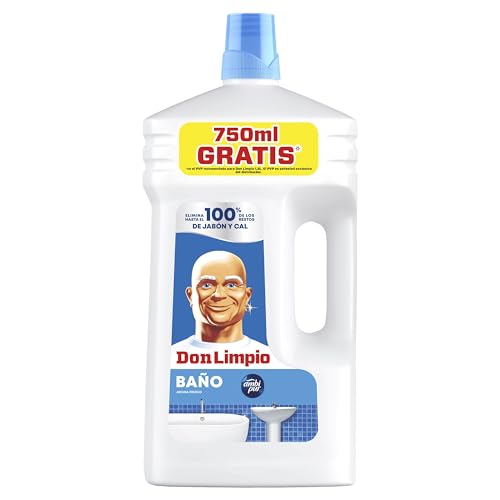 Don Limpio Baño Líquido Detergente 3 I. Elimina Las Marcas De Jabón Y El Doble De Cal Que La Fórmula Anterior