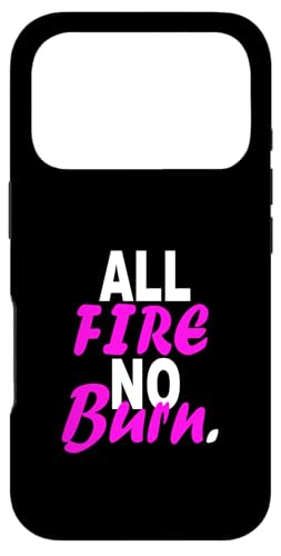 Pink All Fire No Burn sN OtBbN X}zP[X iPhone 17 Pro p