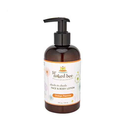 Image of The Naked Bee Cheeks to Cheeks Face and Body Lotion Orange Popsicle