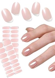 Wahrshei Glazed Pink UV Nagelfolien, 30 Stk.