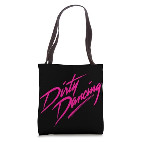 Dirty Dancing Classic Hot Pink Text Movie Logo Tote Bag