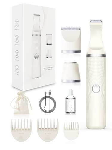 Unibono Multifunktionales Damenrasierer Elektrisch Set, Intimrasierer für frauen arme, Beine,...