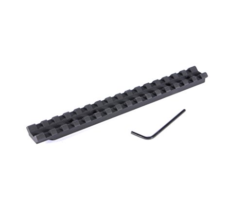 EGW Ruger American Short Action 20 MOA Tactical Scope Mount Black 46152