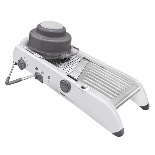 Mandolina Ajustable para Vegetales de Acero Inoxidable miniatura 1