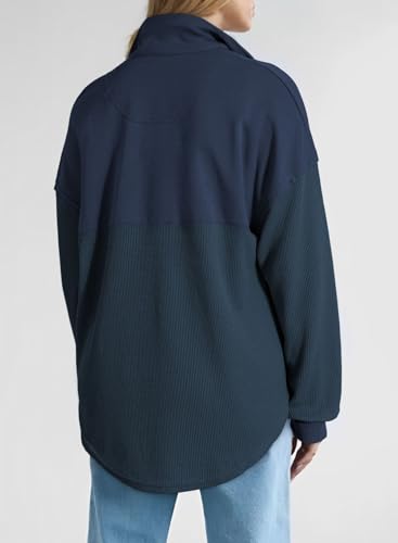 Image of SHEWIN Women Fall Sweatshirt Casual Half Zip Pullover Fall Top 2026 Clothes