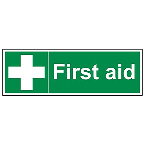Image of First Aid General - First Aid - 300 X 100mm Restickable Safety Sign
