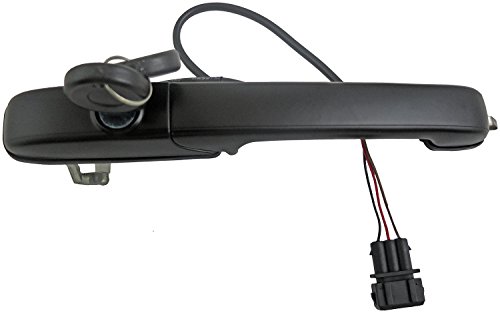 Dorman 94503 Front Driver Side Exterior Door Handle Compatible with Select Volkswagen Models, Textured Black