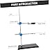Zerodeko 1pc Lab Equipment Kit Chemistry Supplies Miniature Rack Iron Stand for Chemistry Lab