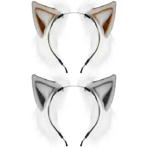Oreilles renard en tissu 3D pour photos et fêtes d'enfants