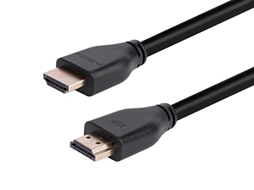 Image of Monoprice 8K Certified Ultra High Speed HDMI 2.1 Cable - 5-Pack, 48Gbps, Compatible with Sony PlayStation, Microsoft Xbox Series X and S, 15 feet, Black