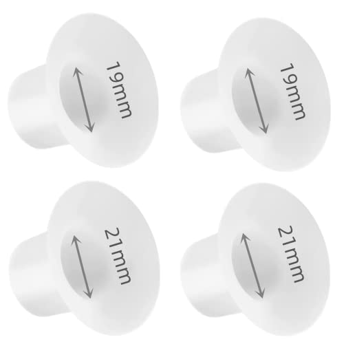 Image of Mayyatt 19mm 21mm Mixed Flange Inserts Breast Pump Parts Size Reduction Turn 24/25mm Pump Cups to 19/21mm Optimize Milk Flow