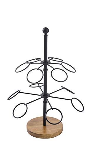 Tablecraft Holder Holds 12 Cones/K-Cups, Stainless